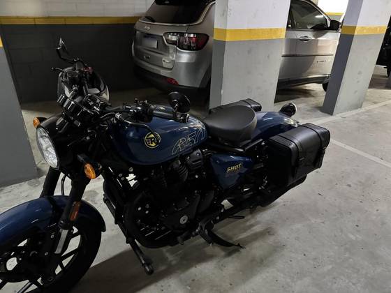 ROYAL ENFIELD SHOTGUN 650 PLASMA BLUE 